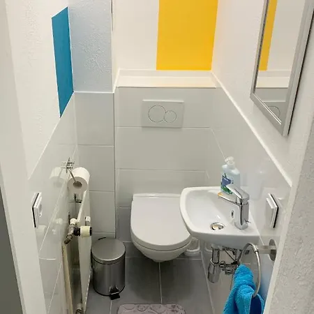 Schones Apartement 2p. Balkon Zentral Modern Wlan Ερφούρτη